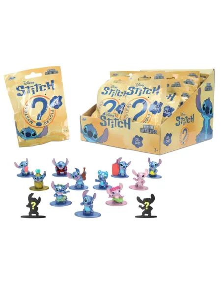 Stitch Nanofigs Jada bustina sorpresa mini figura in metallo 4 cm Serie 2