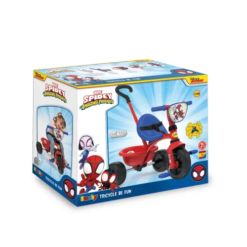 Triciclo Smoby Be Move Spidey evolutivo con...