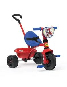 Triciclo Smoby Be Move Spidey evolutivo con maniglione... 2