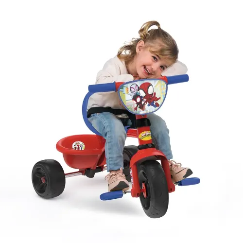 Triciclo Smoby Be Move Spidey evolutivo con...