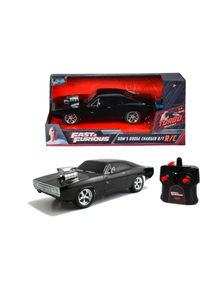 Jada Fast & Furious Dodge Charger R/T 1970 radiocomandata 1:24 con turbo
