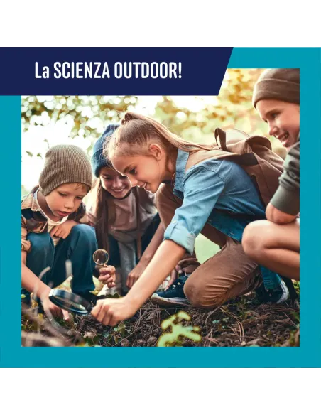 Lisciani I'm a Genius Laboratorio degli Esploratori kit natura con binocolo e bussola