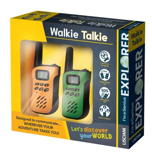 Lisciani I'm a Genius Explorer walkie talkie...