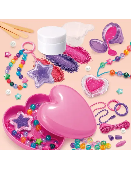 Lisciani I'm a Genius Laboratorio di Lucidalabbra Charms & Jewels fai da te