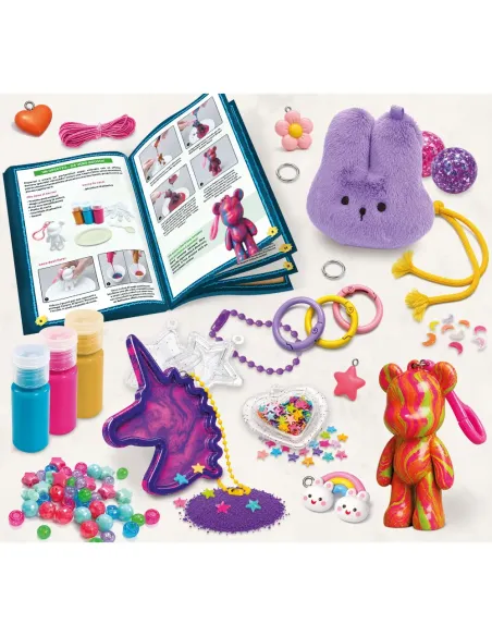 Lisciani I'm a Genius Kids Art Laboratorio dei Portachiavi e bag charm fai da te