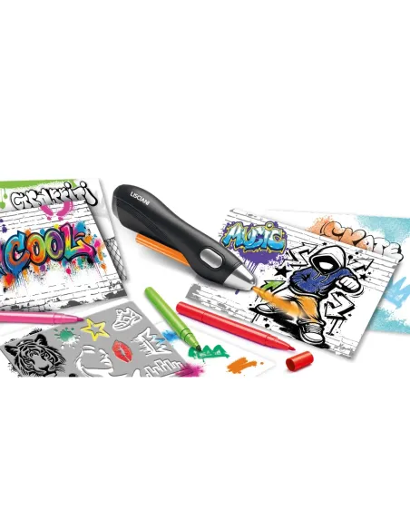 Lisciani I'm a Genius Kids Art Creazioni con l'Aerografo graffiti con aerografo USB