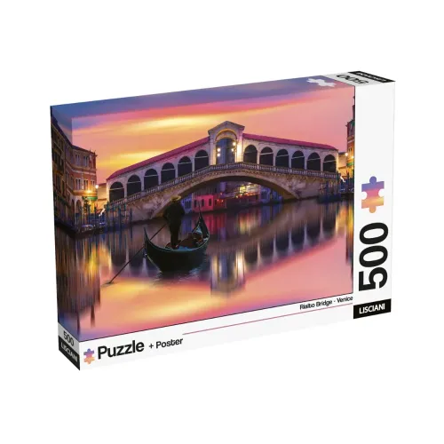 Puzzle 500 pezzi Venezia Ponte di Rialto...