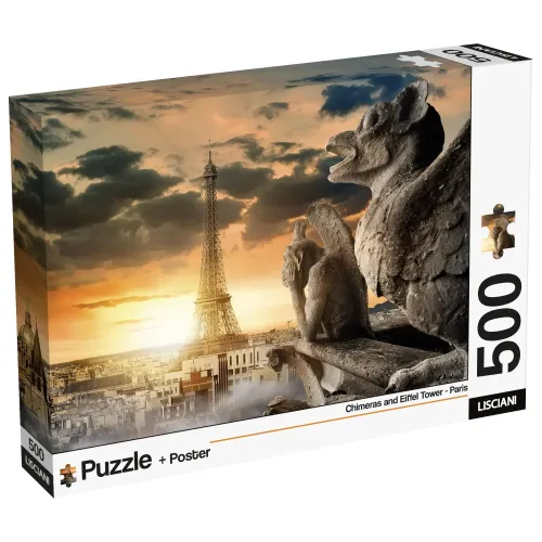 Puzzle 500 pezzi Parigi Torre Eiffel Lisciani...