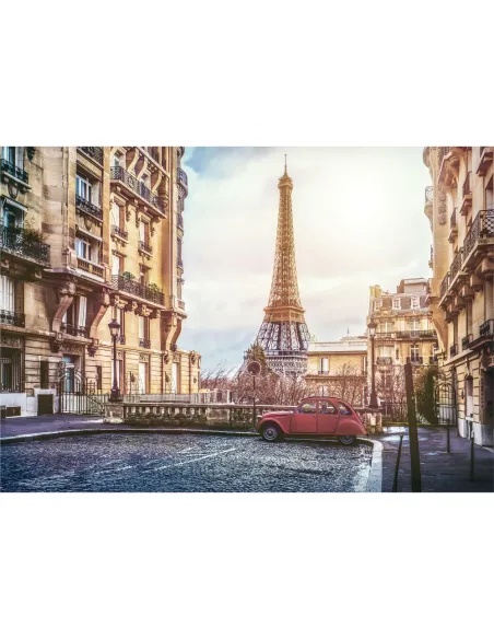 Puzzle 500 pezzi Parigi Torre Eiffel Lisciani Super Shine con poster 70x50 cm