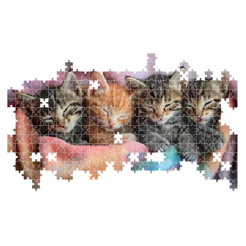 Puzzle 500 pezzi Gattini Lisciani Super Shine...