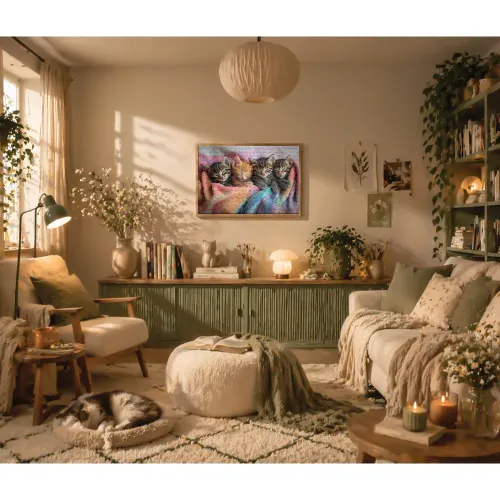 Puzzle 500 pezzi Gattini Lisciani Super Shine...
