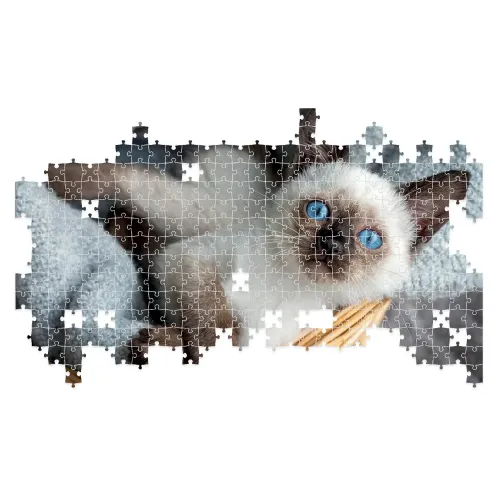 Puzzle 1000 pezzi Gattino siamese Lisciani...