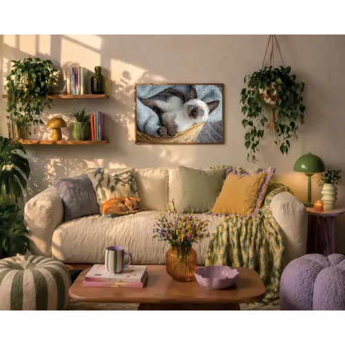 Puzzle 1000 pezzi Gattino siamese Lisciani...