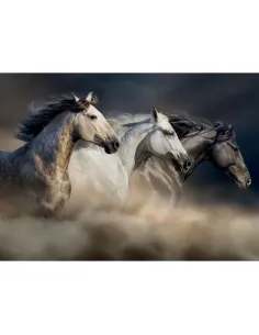 Puzzle 1000 pezzi Cavalli al galoppo Lisciani Super Shine... 2