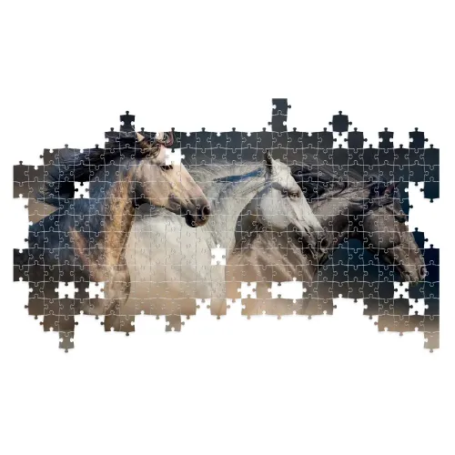 Puzzle 1000 pezzi Cavalli al galoppo Lisciani...