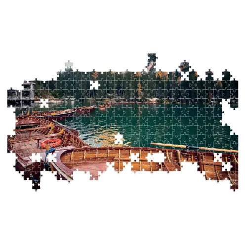 Puzzle 1000 pezzi Dolomiti Lago di Braies...