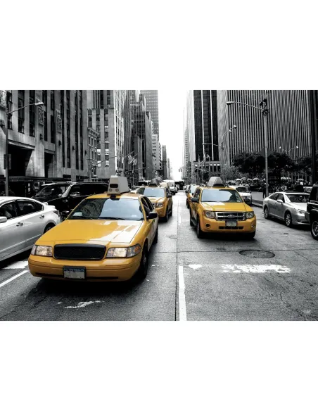Puzzle 1000 pezzi New York skyline al tramonto Lisciani Super Shine con poster 70x50 cm