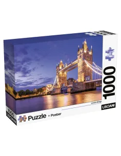 Puzzle 1000 pezzi Londra Tower Bridge Lisciani Super...