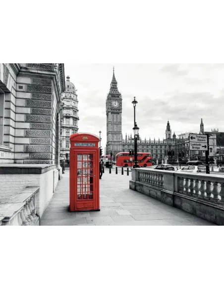 Puzzle 1000 pezzi Londra Tower Bridge Lisciani Super Shine con poster 70x50 cm