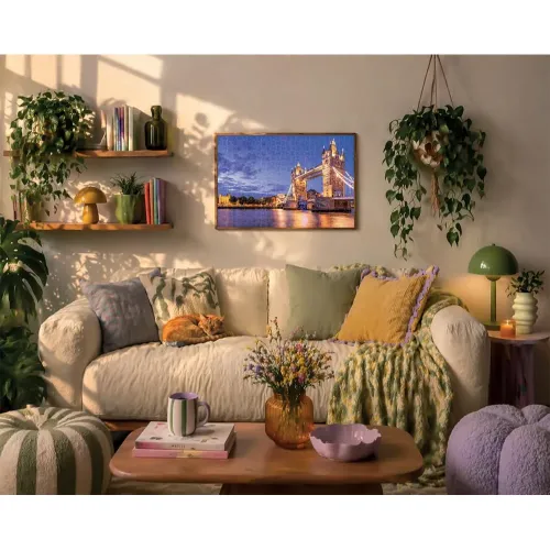 Puzzle 1000 pezzi Londra Tower Bridge Lisciani...