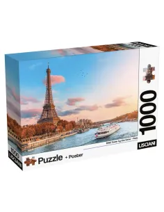 Puzzle 1000 pezzi Parigi Torre Eiffel Lisciani Super...