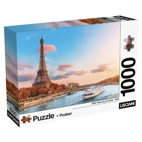 Puzzle 1000 pezzi Parigi Torre Eiffel Lisciani...
