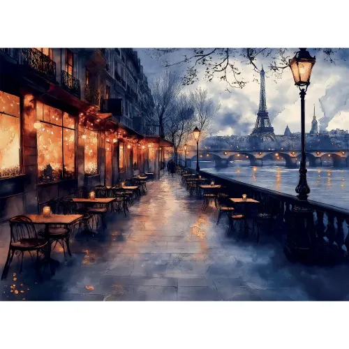 Puzzle 1000 pezzi Parigi Torre Eiffel Lisciani...