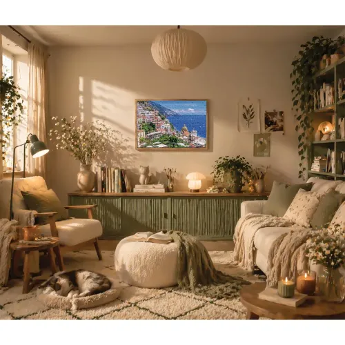 Puzzle 500 pezzi Costiera Amalfitana Positano...