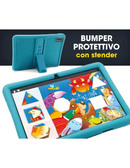 Mio Tab 10" Super Pro Lisciani tablet educativo per bambini Android 14 64 GB