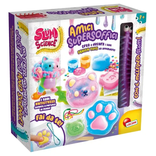 Slumi Science Amici Supersoffici Lisciani kit...
