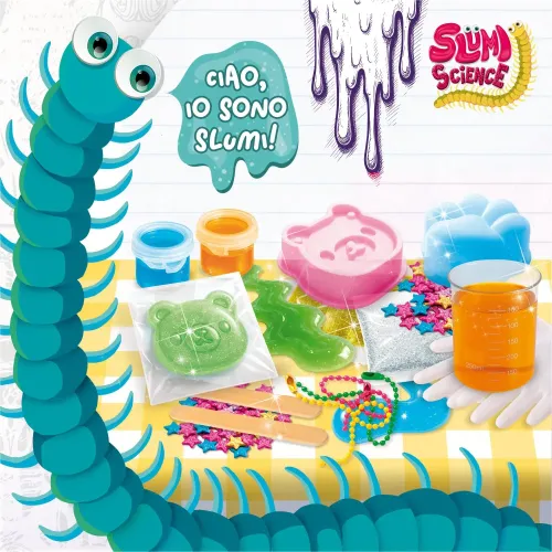 Slumi Science Amici Supersoffici Lisciani kit...