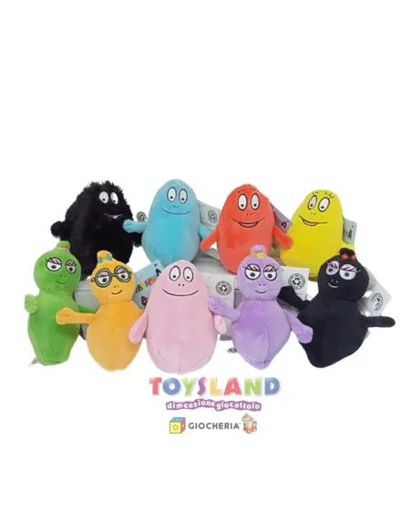BARBAPAPA PELUCHE 12 CM in ASSORTIMENTO (BAP22000)