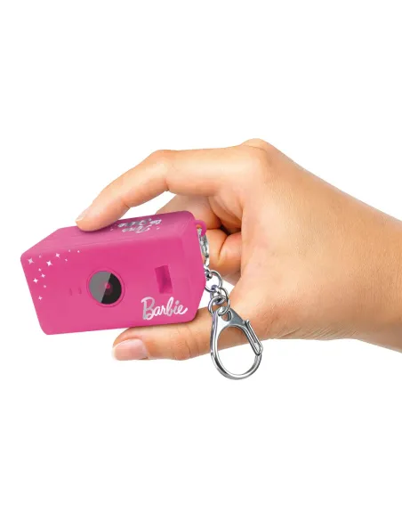 Barbie Mini Cam Lisciani fotocamera digitale per bambine con portachiavi