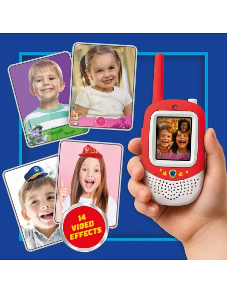 Paw Patrol Video Walkie Talkie Lisciani con videochiamata fino a 300 m