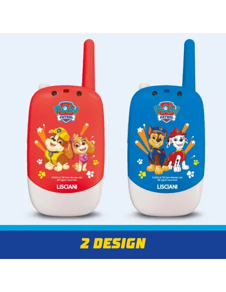 Paw Patrol Video Walkie Talkie Lisciani con videochiamata fino a 300 m
