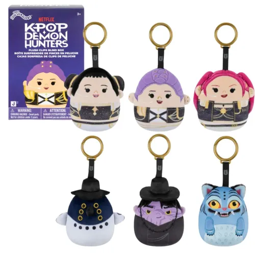 Squishmallows KPop Demon Hunters Clip On 10 cm...