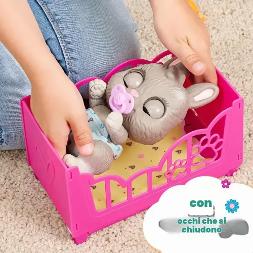 PAMPER PETZ CONIGLIETTO CON LETTINO 15 CM...