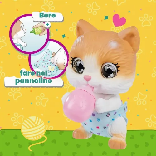 PAMPER PETZ GATTINO CON LETTINO 15 CM (105950211)