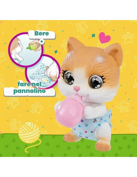 PAMPER PETZ GATTINO CON LETTINO 15 CM (105950211)