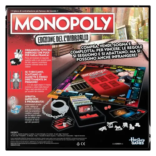 MONOPOLY EDIZIONE DELL'IMBROGLIO (G3824103)