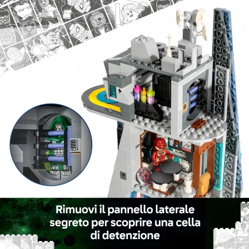 LEGO MARVEL AVENGERS DOOMSDAY NUOVA TORRE DEGLI...