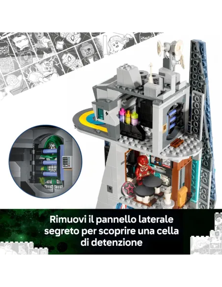 LEGO MARVEL AVENGERS DOOMSDAY NUOVA TORRE DEGLI AVENGERS (76352)
