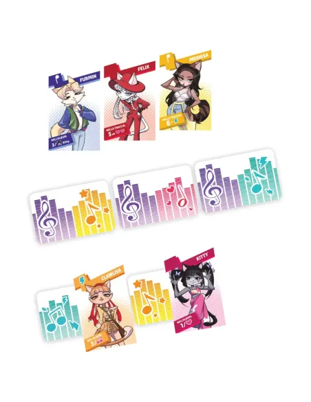 K-POP KITTENS GIOCO DI CARTE CRANIO CREATIONS (CC841)