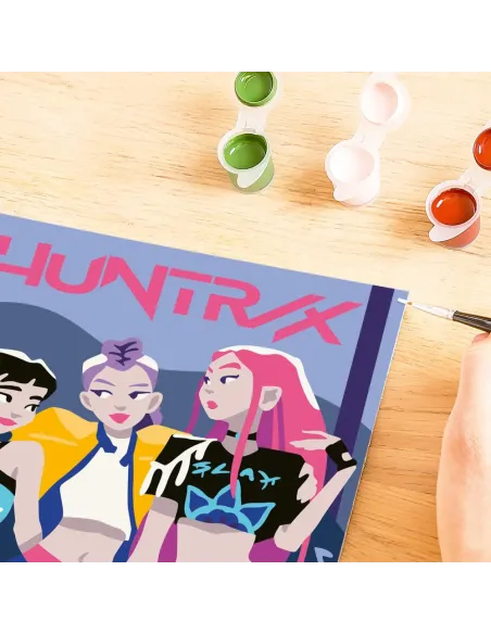 CREART KPOP DEMON HUNTERS DIPINGERE CON I NUMERI CON CORNICE (12002276)