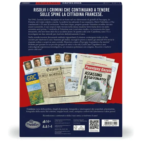 COLD CASE 4 CAPOLINEA GIOCO INVESTIGATIVO (76619)