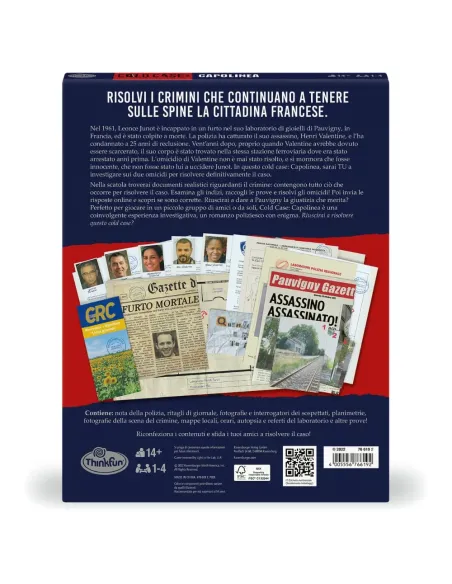 COLD CASE 4 CAPOLINEA GIOCO INVESTIGATIVO (76619)