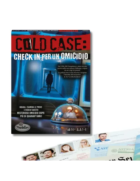 COLD CASE 5 CHECK IN PER UN OMICIDIO GIOCO INVESTIGATIVO (76681)