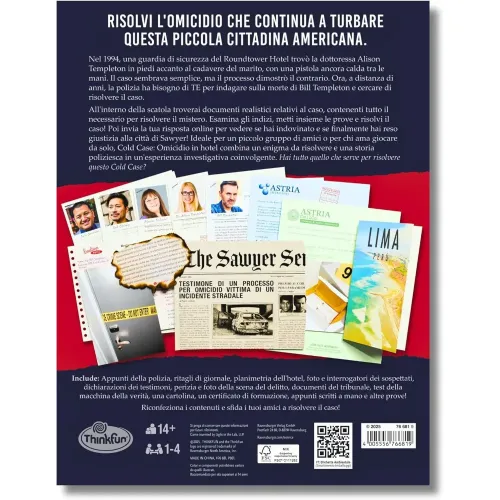 COLD CASE 5 CHECK IN PER UN OMICIDIO GIOCO...
