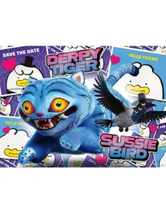 PUZZLE 100 PEZZI XXL KPOP DEMON HUNTERS DERPY E SUSSIE...