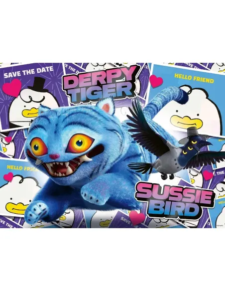PUZZLE 100 PEZZI XXL KPOP DEMON HUNTERS DERPY E SUSSIE RAVENSBURGER (12003529)